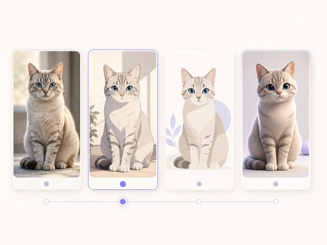 AI-generated images spanning photorealistic, anime, and 3D styles